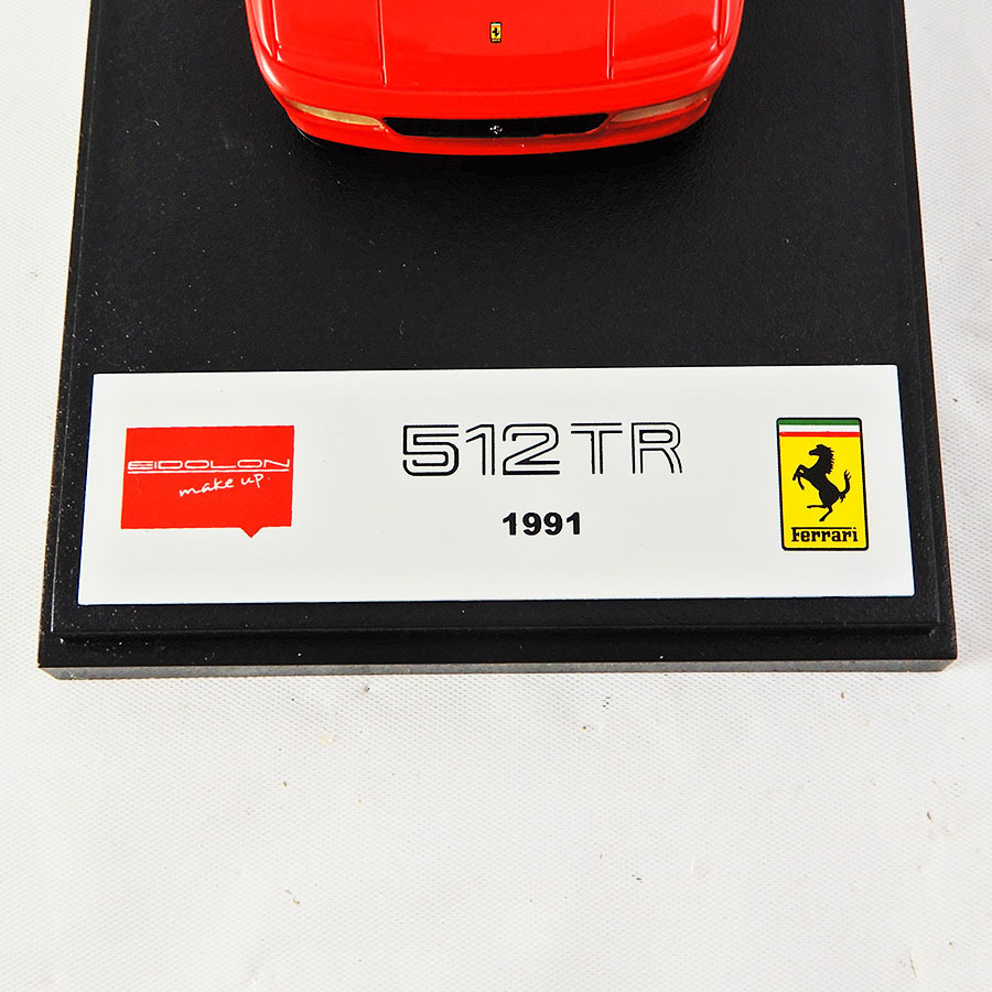 メイクアップ アイドロン 1/43 FERRARI/フェラーリ 512 TR Red 1991