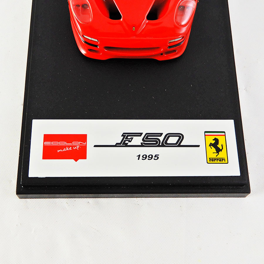 Make Up/メイクアップ アイドロン 1/43 FERRARI/フェラーリ F50 Coupe 1995 EM152A レッド Limited 200