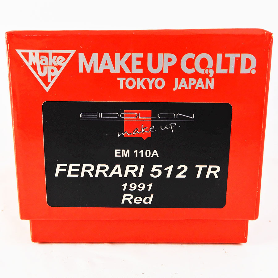 メイクアップ アイドロン 1/43 FERRARI/フェラーリ 512 TR Red 1991
